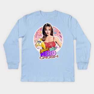 Lisa from Weird Science ● 80s TV Series Nerd Crush Kids Long Sleeve T-Shirt